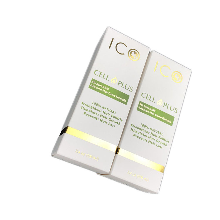 চুলের যত্ন তেল বোতল কার্ডবোর্ড কাগজ প্যাকেজিং বক্স