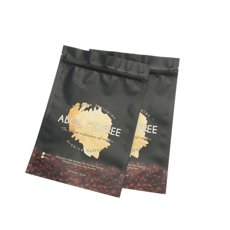 ডিজিটাল প্রিন্টিং স্তরিত ফয়েল স্ট্যান্ড আপ জিপার পাউচ ব্যাগ