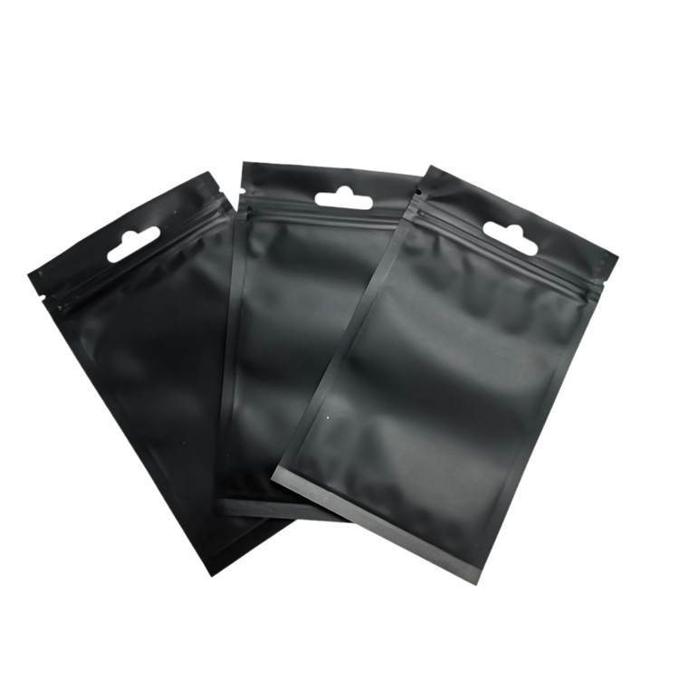 ম্যাট ফিনিশ জিপার ফয়েল লাইনেড কসমেটিক প্যাকাকিং পাউচ