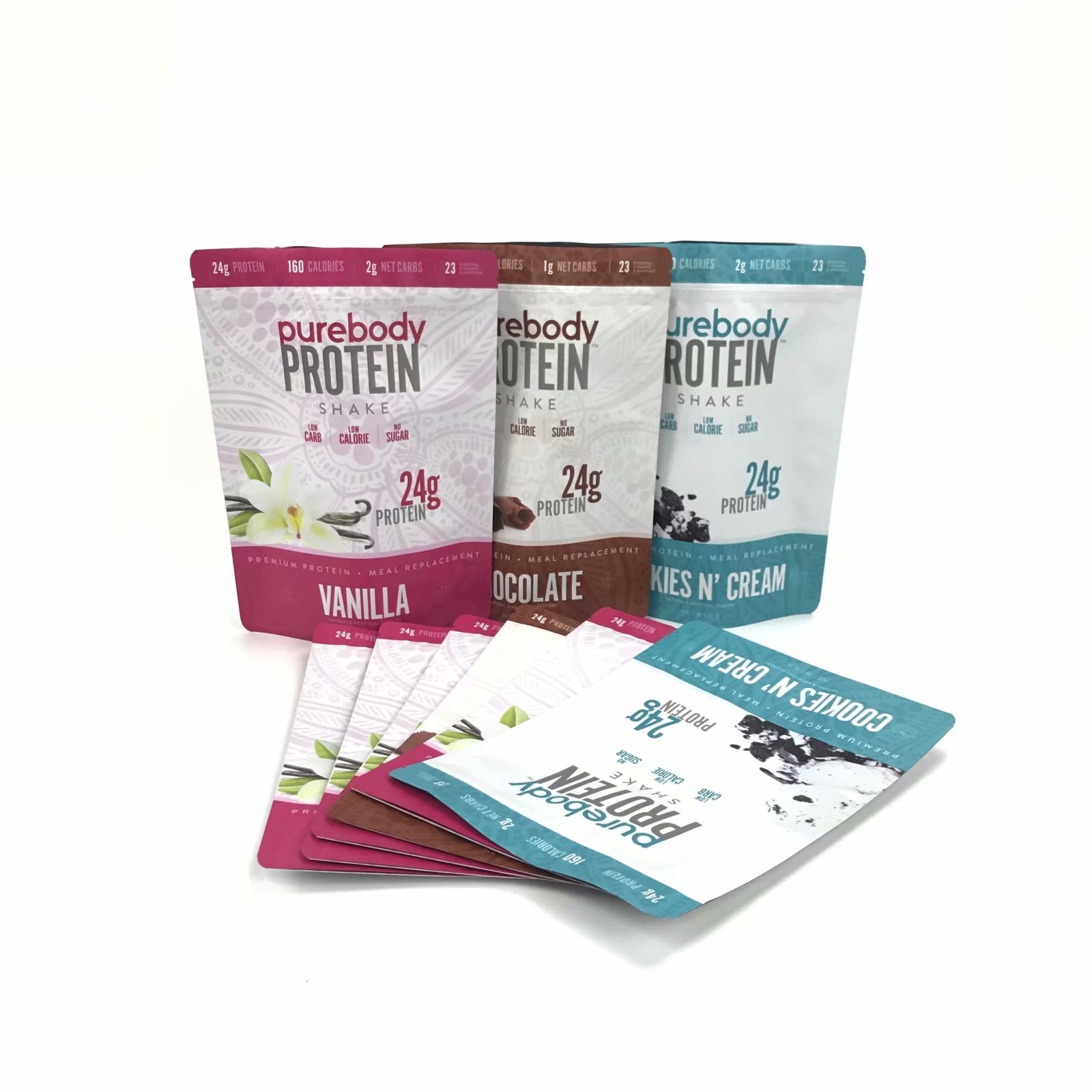 গন্ধযুক্ত প্রুফ ফুড 100 মিরকন প্লাস্টিকের পাউচ প্যাকেজিং