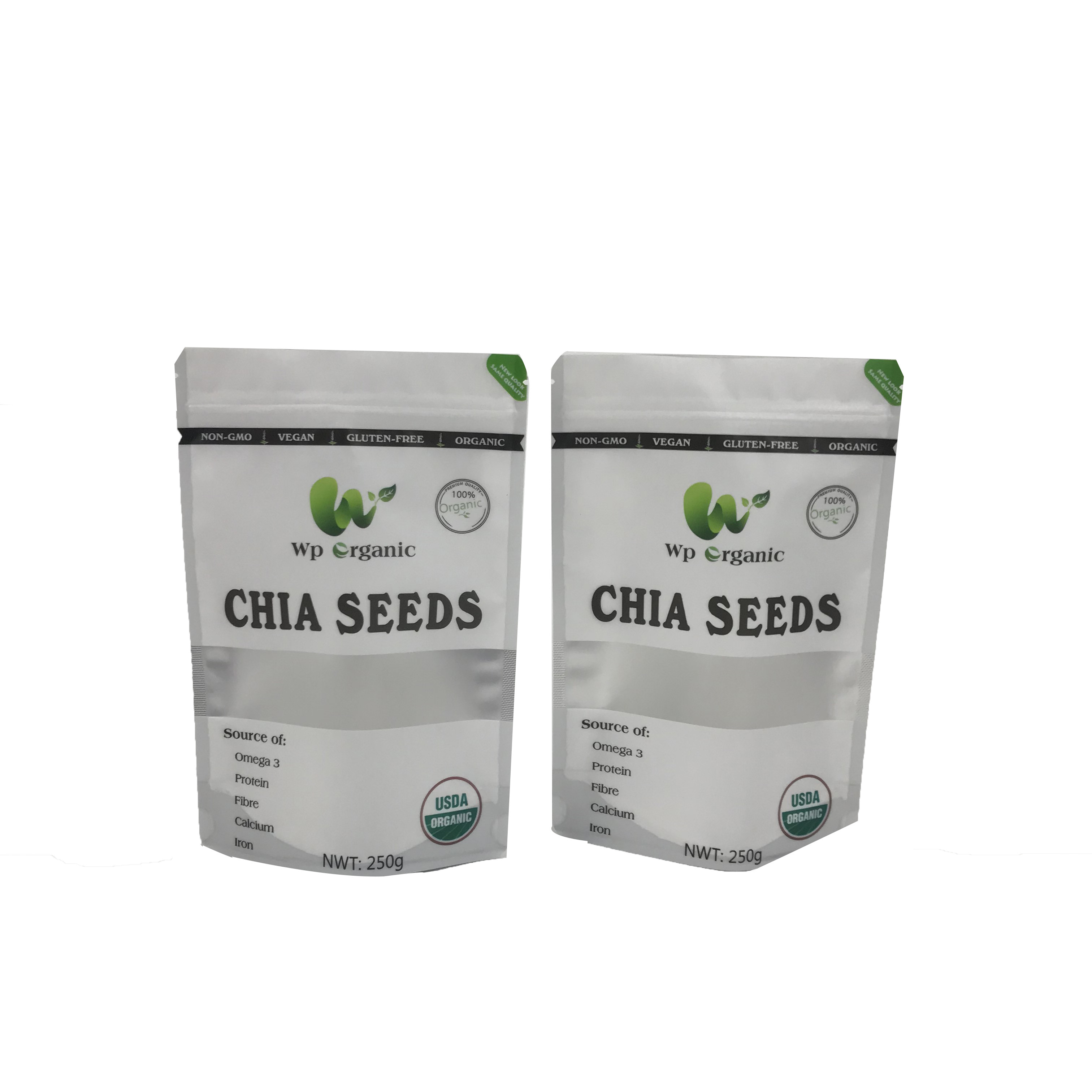 কলা চিপস জিপার ভিএমপিইটি প্লাস্টিকের পাউচিং প্যাকেজিং