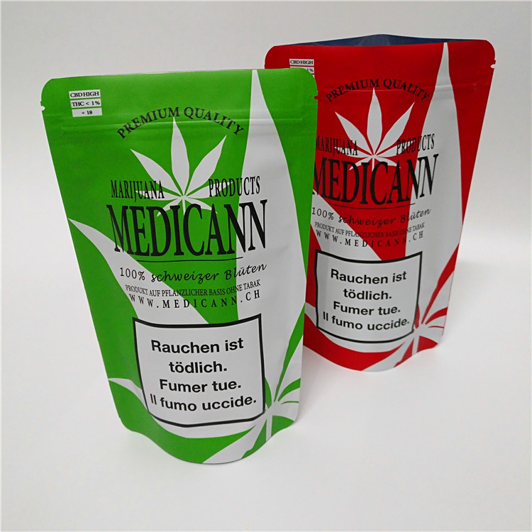 3.5g 28g 1oz ক্যালিফোর্নিয়া ফ্লাওয়ার চাইল্ডপ্রুফ মেলার ব্যাগ সিবিডি সফট টাচ অ্যালুমিনিয়াম ফয়েল লাইনেড ডো প্যাক থলি