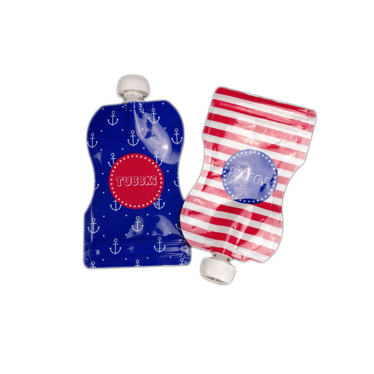 ছোট ক্যাপ / অগ্রভাগ সহ তরল জন্য NY মেটালিয়াল স্পাউট পাউচ প্যাকেজিং