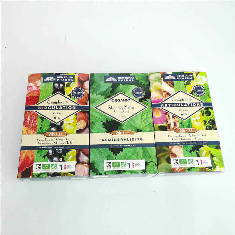 কার্টন উপহার অফসেট প্রিন্টিং 500 গ্রাম ফোল্ডিং ডিসপ্লে বাক্স