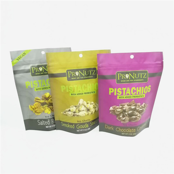 ডোপ্যাক ভিএমপিইটি গ্র্যাভনার প্রিন্টিং জিপলক প্যাকেজিং ব্যাগ