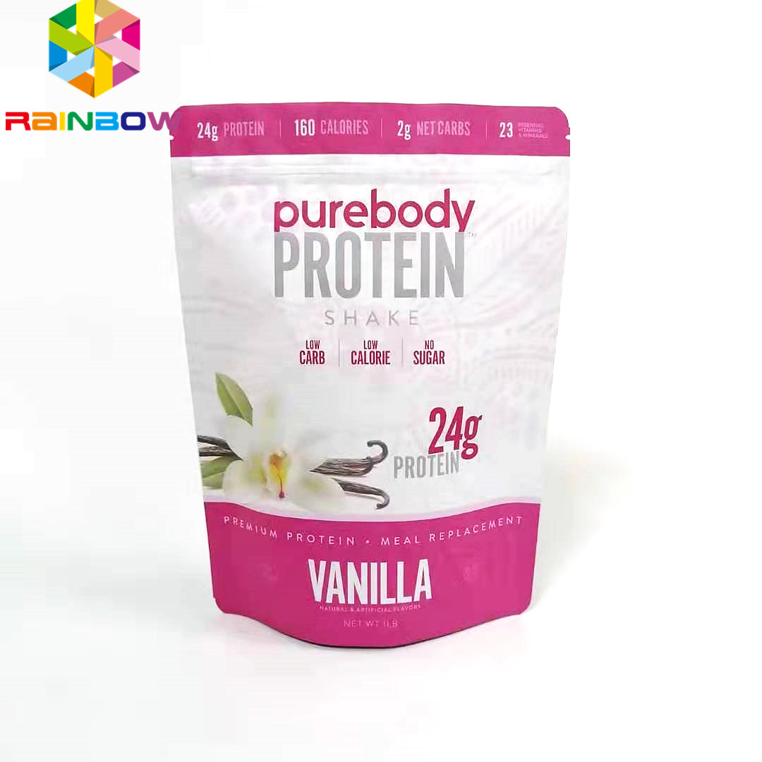 ম্যাট ফিনিশিং গ্র্যাভনরে প্রিন্টিং 5x7 '' জিপলক প্যাকেজিং ব্যাগ