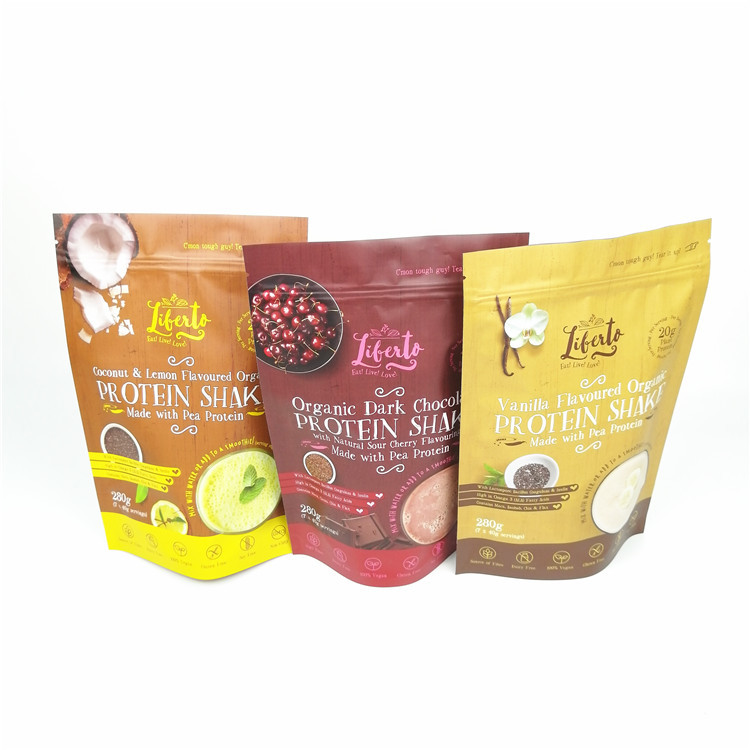 ডিজিটাল প্রিন্টিং ফয়েল পাউচ ক্রাটম পাউডার প্যাকেজিং স্ট্যান্ড আপ জিপার মাইলার ব্যাগ