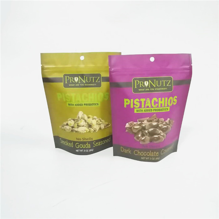 ম্যাট ফিনিশিং পুনর্ব্যবহারযোগ্য এমওপিপি ভিএমপিইটি স্ট্যান্ড আপ জিপলক ব্যাগ