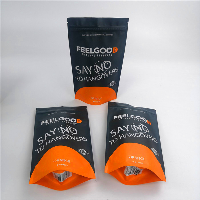 কারখানার দাম 200 গ্রাম পাউডার প্লাস্টিক পণ্য প্যাকেজিং ব্যাগ ভ্যাকুয়াম জিপার সঙ্গে বাধা পাউচ আপ স্ট্যান্ড