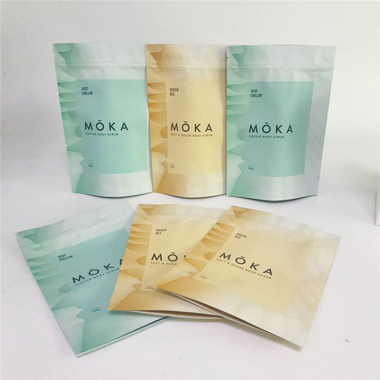 ডিজিটাল মুদ্রণ গন্ধ প্রুফ প্যাকেজিং ব্যাগ জিপার সঙ্গে ম্যাট অ্যালুমিনিয়াম ফয়েল ব্যাগ