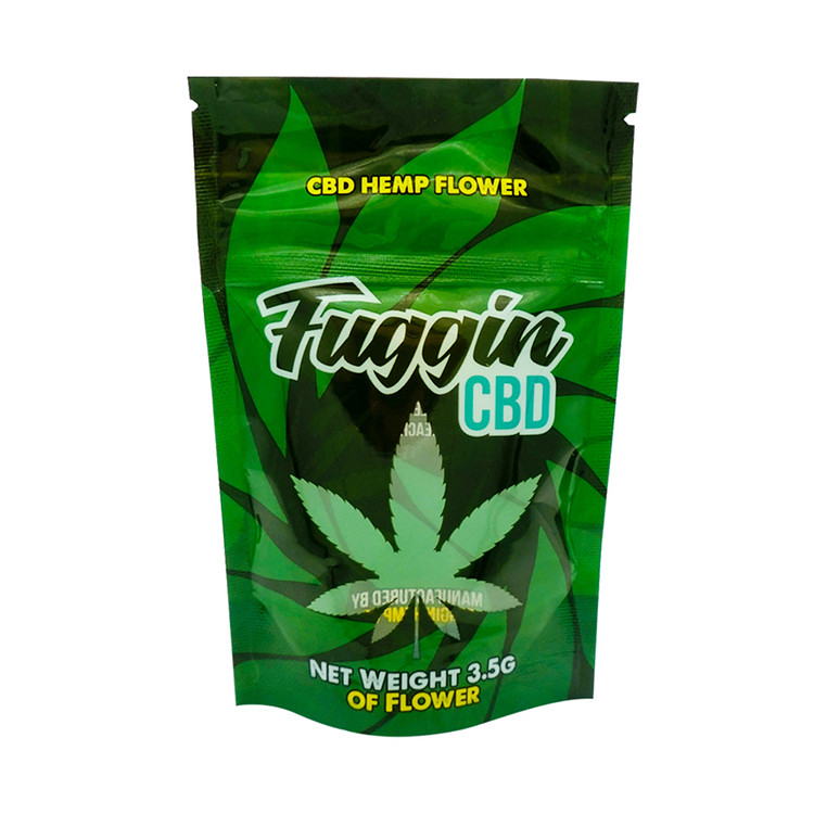 গন্ধ প্রুফ শিং ফুল ফুল সিবিডি ভোজ্য কুকিজ শিশু প্রতিরোধী সিআর প্রস্থান জিপলক মায়লার পাউচ ব্যাগ