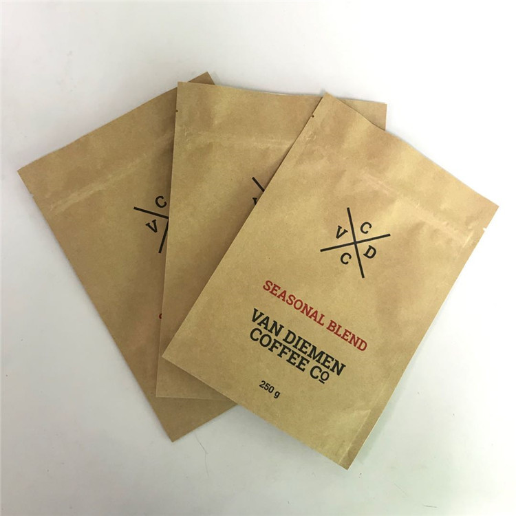 টিয়ার খাঁজ এবং ম্যাট উইন্ডো সহ ক্র্যাফট জিপ লক স্ট্যান্ড আপ পাউচগুলি