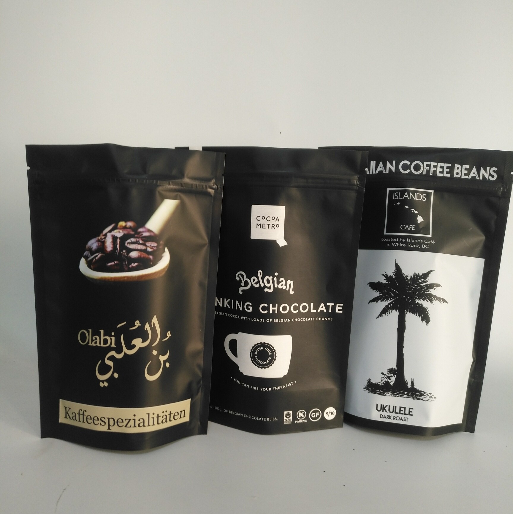 ম্যাট সোনার ভিএমপিইটি 300 জি অ্যালুমিনিয়াম ফয়েল জিপার ব্যাগ 100 মিরকন