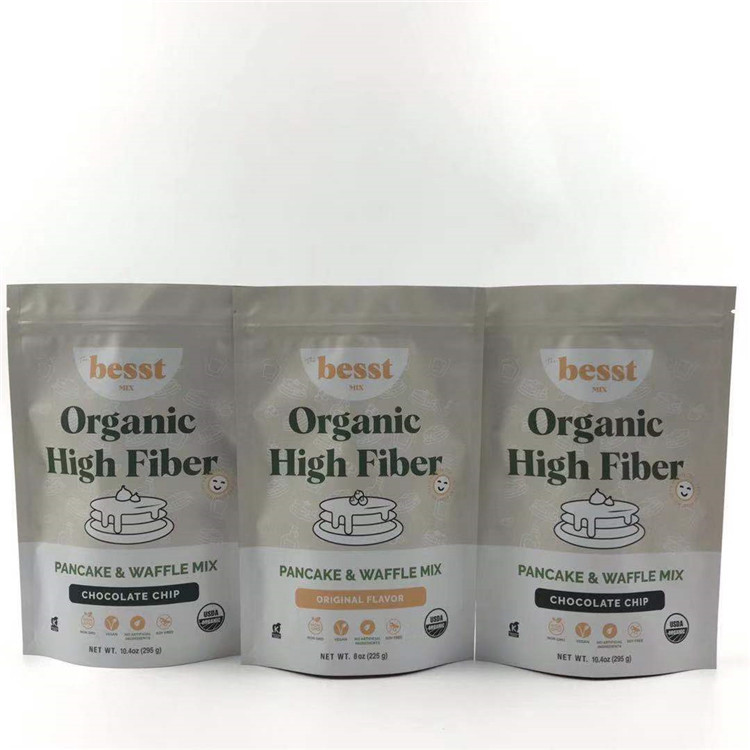 স্নাক্স প্যাকেজিংয়ের জন্য শুকনো ফলের অ্যালুমিনিয়াম ফয়েল পাউচের জন্য ডিজিটাল প্রিন্টিং স্ট্যান্ড আপ পাউচ