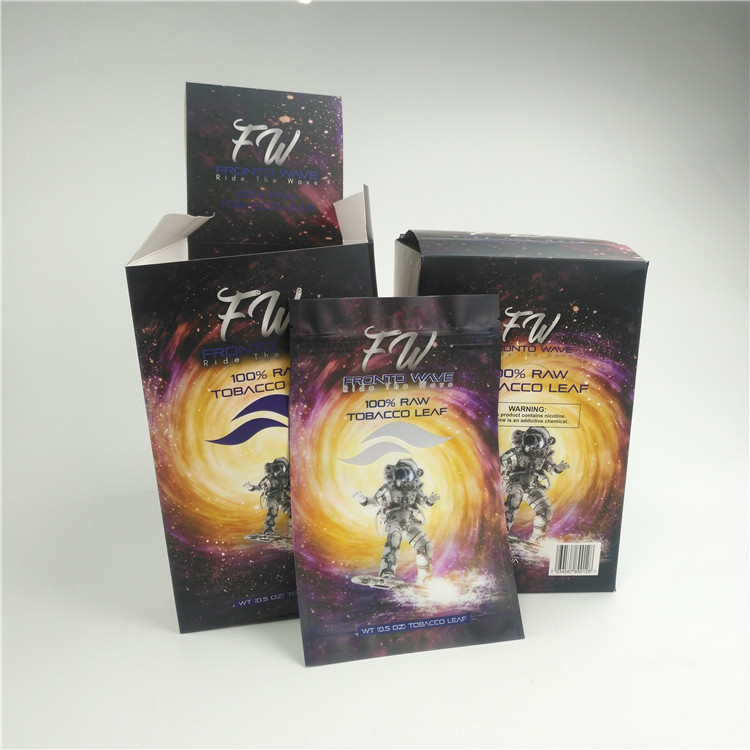 Gravure মুদ্রণ 80mic তামাক প্যাকেজিং ব্যাগ সিগার র্যাপারস