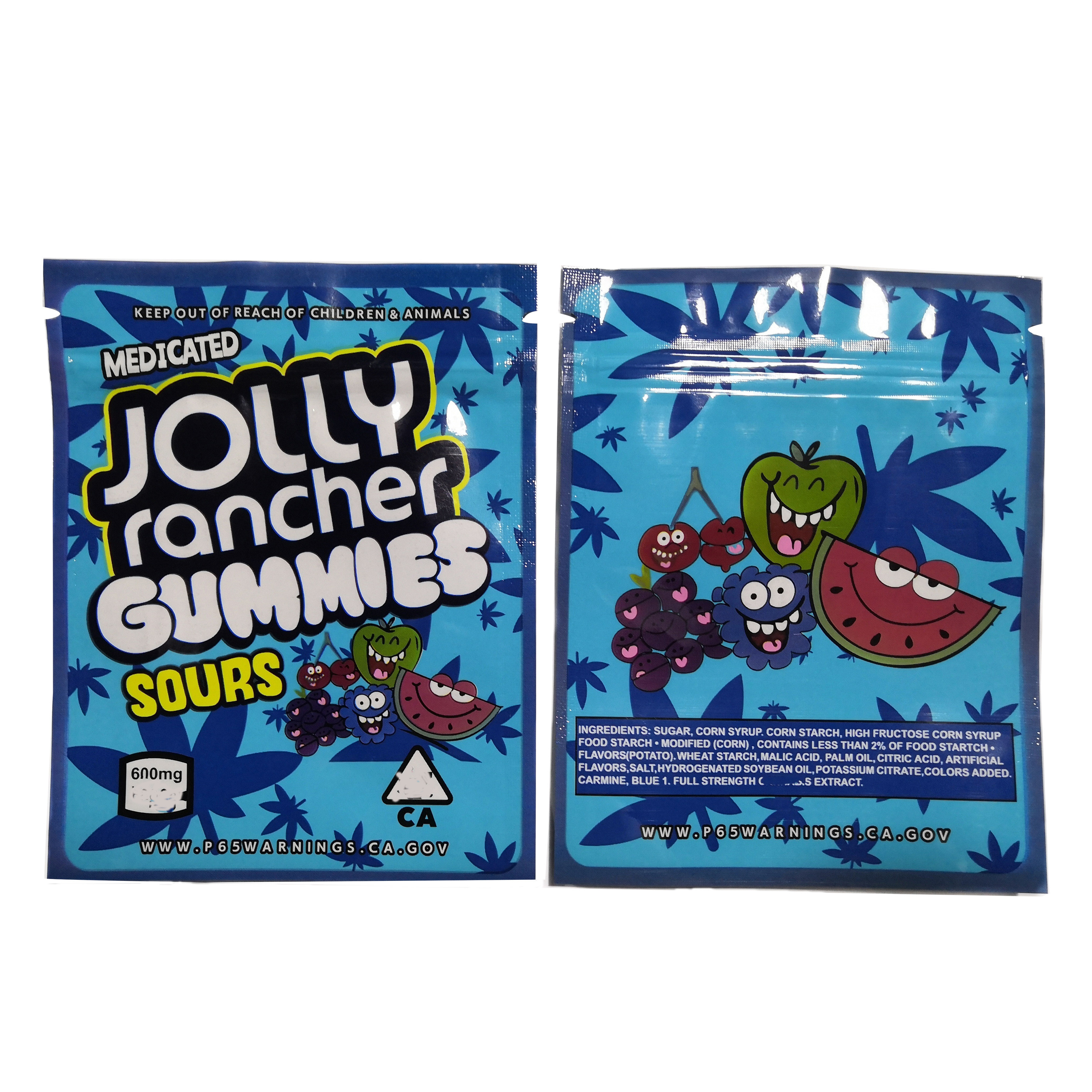 200 মিমি সিবিডি গামিজ ক্যান্ডি ম্যালার ব্যাগ টিএইচসি গাঁজাখড়ি