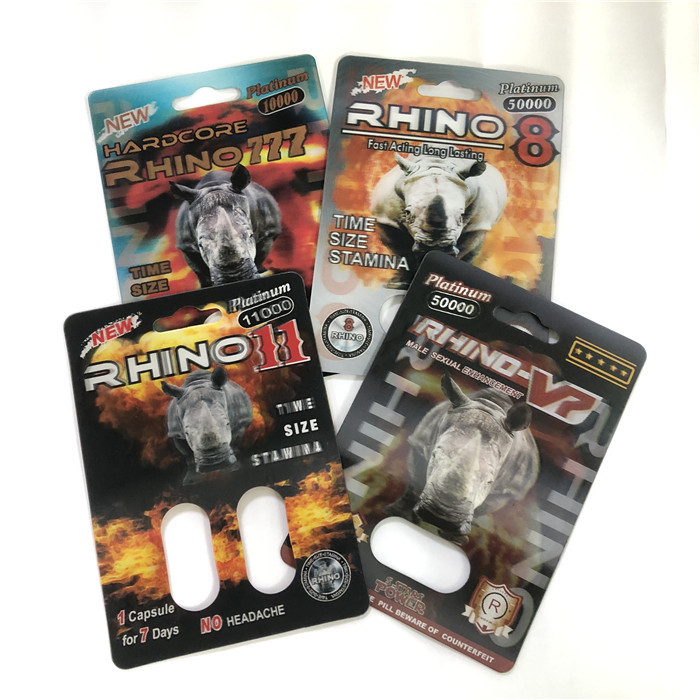 যৌন বর্ধন বড়িগুলির জন্য 89x127 মিমি ম্যাগনাম 24 কে 3 ডি ফোস্কা কার্ড