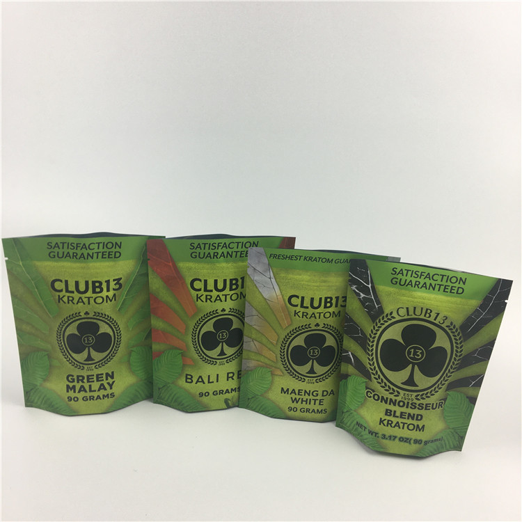 কুকিজের পাতা তামাক সিগার জিপলক ফয়েল পাউচ প্যাকেজিং গন্ধযুক্ত প্রুফ শিশু প্রুফ