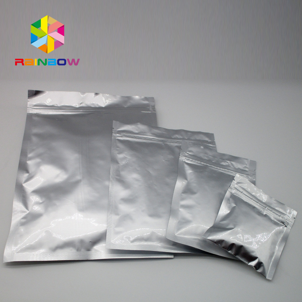 5 গ্যালন সাদামাটা মাইলার ব্যারিয়ার ফুড স্টোরেজ ফয়েল পাউচ 3 সাইড সিল 10 '' এক্স 14 ''