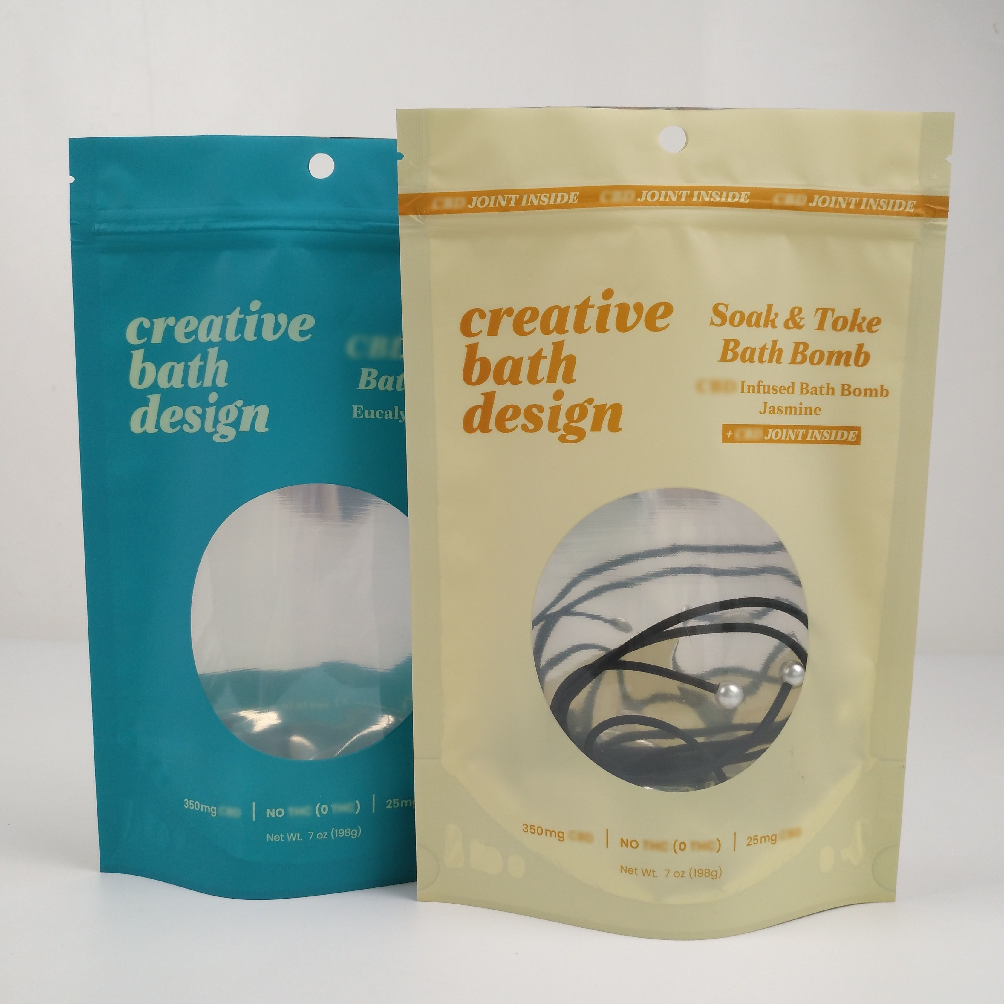 সাফ উইন্ডো ম্যাট ম্যালার অ্যালুমিনিয়াম ফয়েল জিপ লক স্ট্যান্ডিং