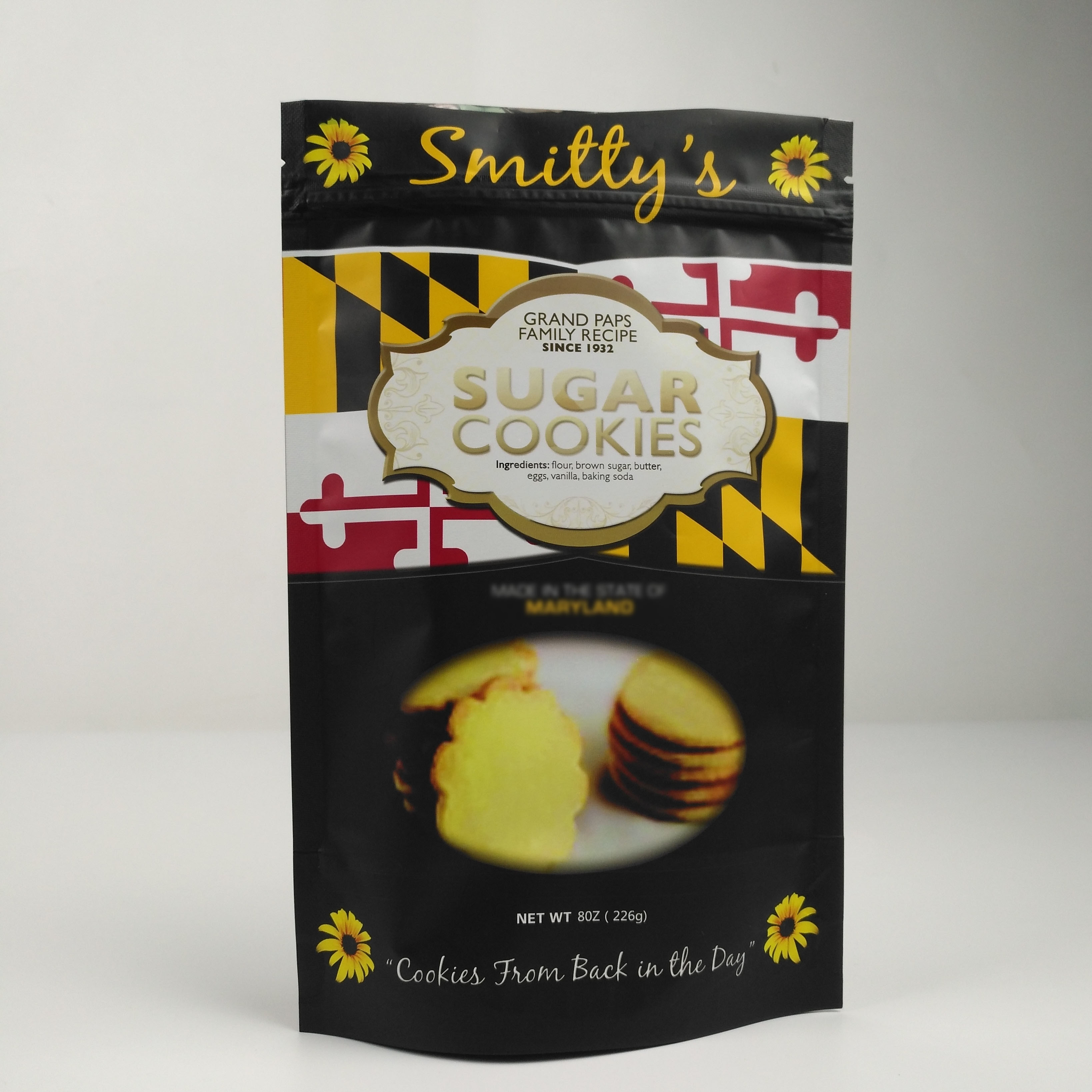 প্লাস্টিক মাইলার স্ট্যান্ডিং অ্যালুমিনিয়াম ফয়েল জিপার ব্যাগ গন্ধযুক্ত প্রুফ কাস্টমাইজড মুদ্রিত