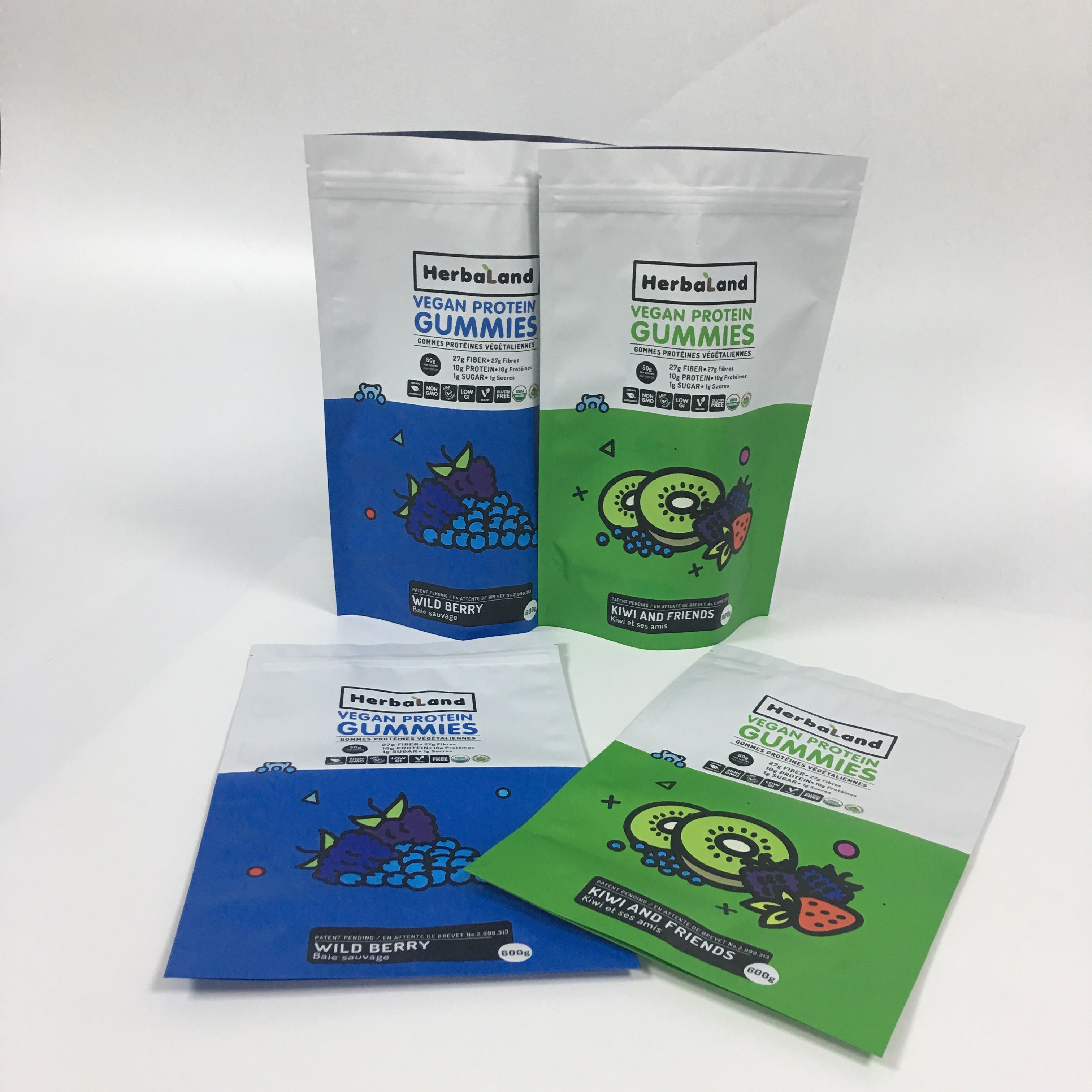 পাইকার ভোজ্য ময়লার প্লাস্টিকের ব্যাগগুলি পাইকারি ম্যাট গন্ধযুক্ত প্রুফ অ্যালুমিনিয়াম ফয়েল প্যাকেজিং স্ট্যান্ড আপ