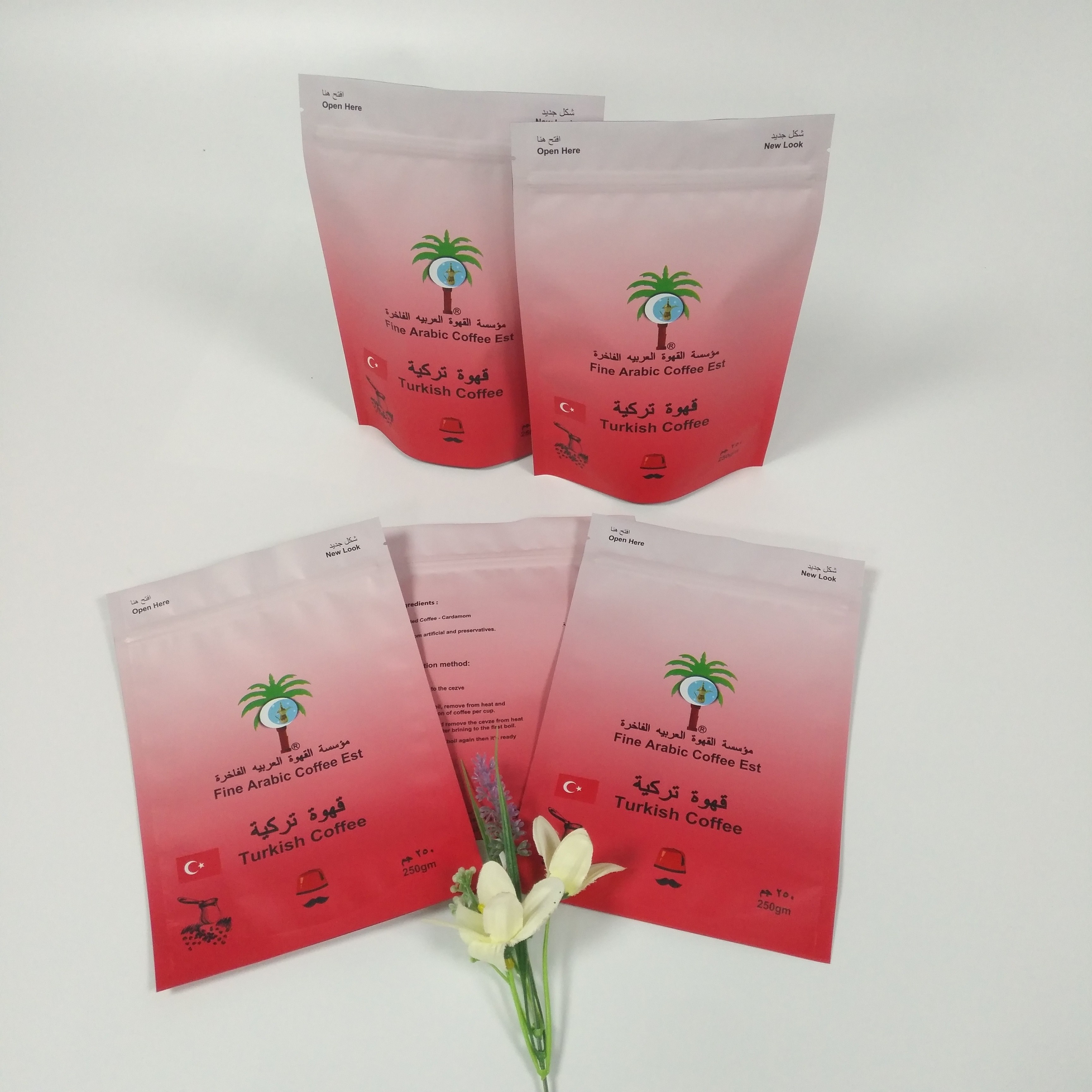 স্নাক কফি পাউডার জন্য ম্যাট সিএমওয়াই 150 মাইক্রন স্ন্যাক ব্যাগ প্যাকেজিং