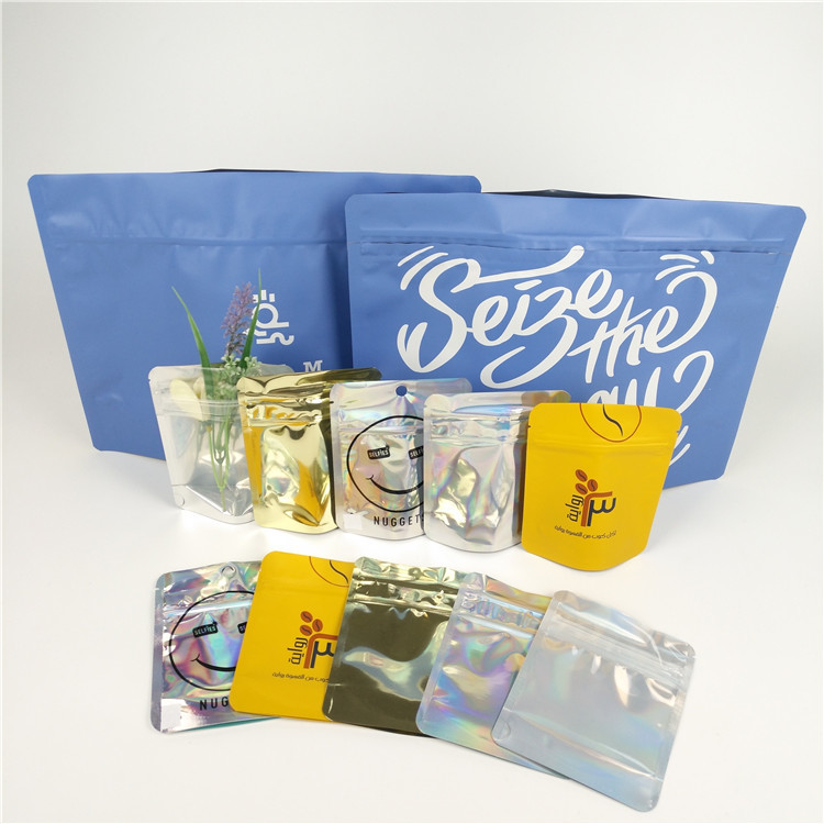 কুকি ফুলের গন্ধযুক্ত প্রুফ মেলার ব্যাগ জিপলক শিশু প্রতিরোধক আগাছা ব্যাগ