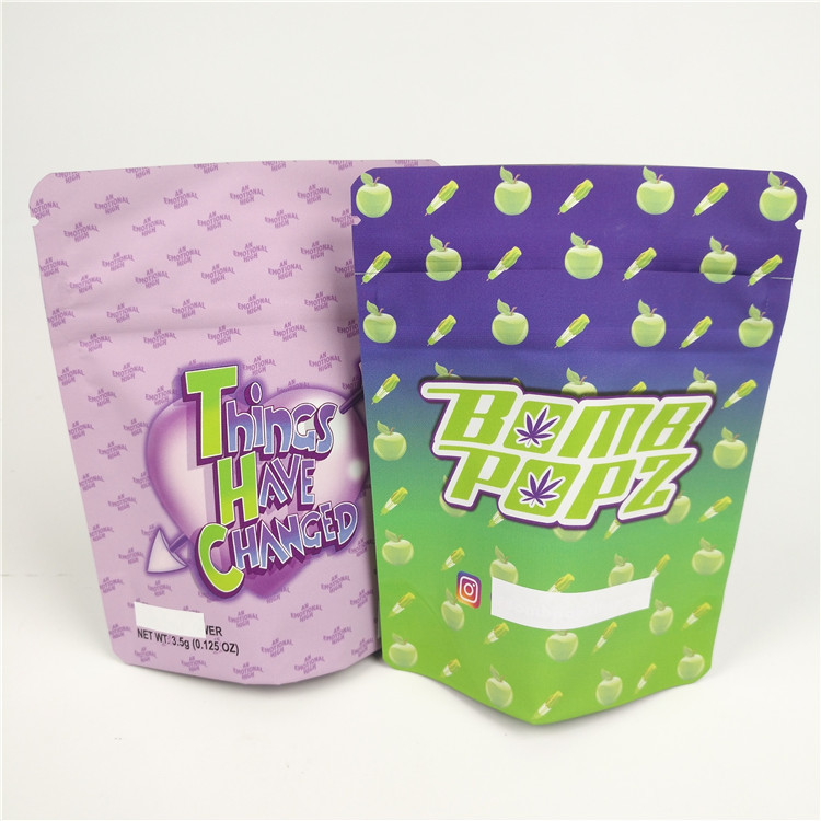 স্তরিত উপাদানের ময়লার ব্যাগগুলি ভেষজ ধূপ প্যাকেজিং প্লাস্টিকের কভার ভিএমপিইটি