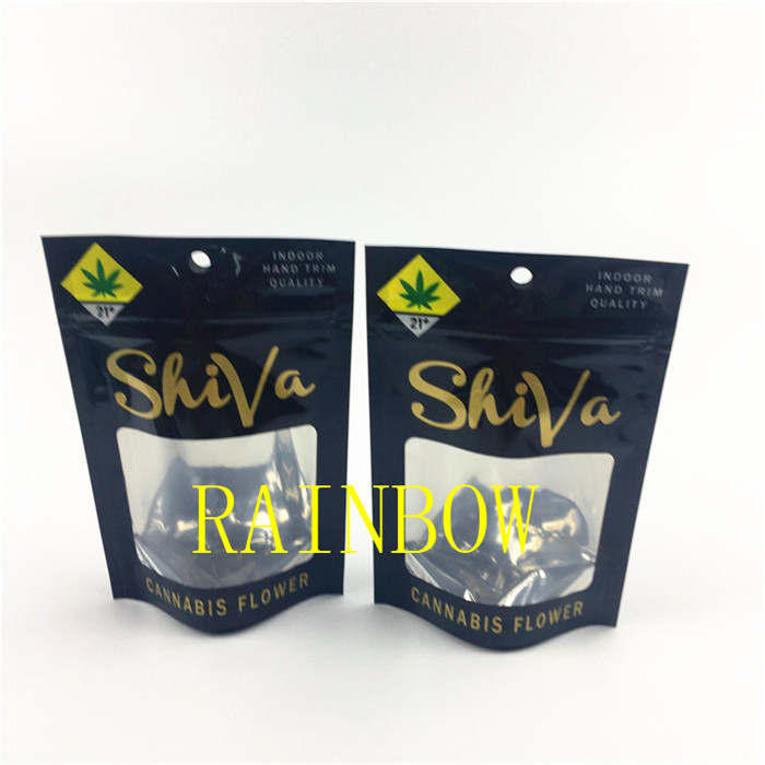 ডিজিটাল প্রিন্টিং স্ট্যান্ড আপ অ্যালুমিনিয়াম ফয়েল 1000mg ভোজ্য প্যাকেজিং স্ন্যাক মাইলার ব্যাগ জিপার সহ