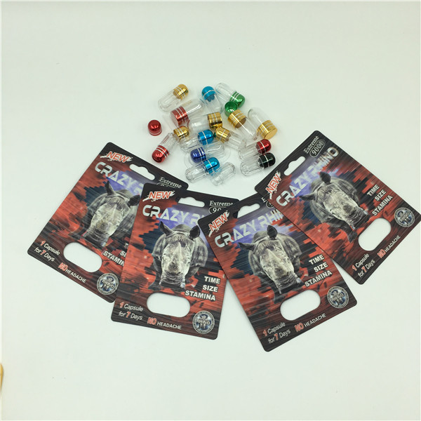 ক্রেজি রাইনো 69 বড়ি প্যাকেজিং বক্স রাইনো 7 পুরুষ যৌন পিলের জন্য