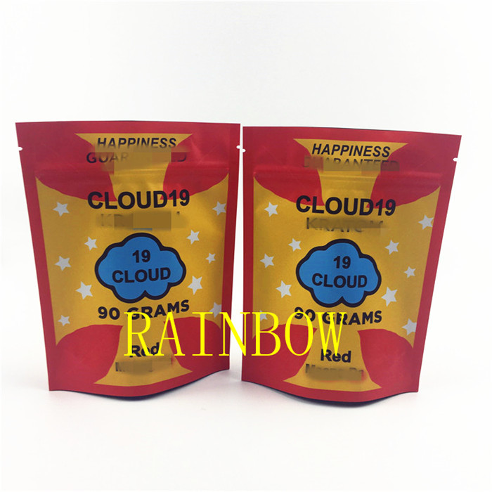 FDA 120mic প্লাস্টিক Mylar Edibles কুকি ব্যাগ VMPET বীজ ফয়েল জিপার থলি