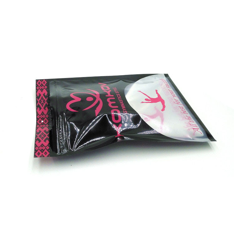 পোশাকের জন্য 240mic CMYK MOPP Opp ব্যাগ গার্মেন্ট জিপার ফ্রস্টেড VMPET