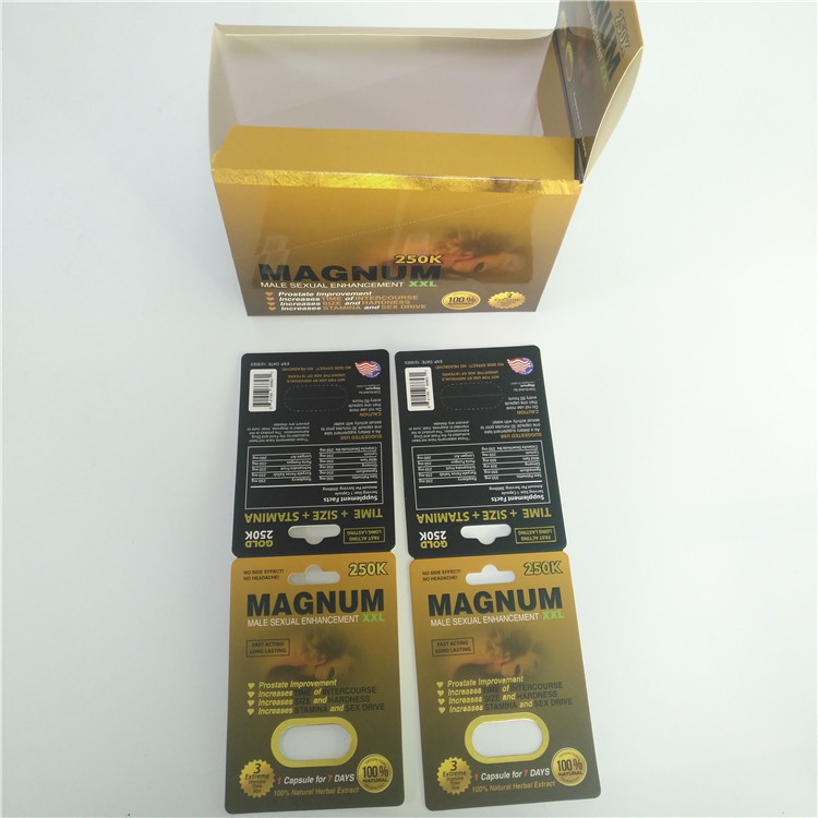 প্যান্টোন সেক্স পিলস প্যাকেজিং কার্ড রাইনো 69 3D লেন্টিকুলার প্যাকেজিং কার্ড