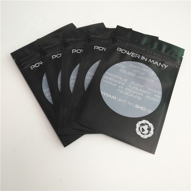 CMYK Gravnre প্লাস্টিক জিপার প্যাকেজিং ব্যাগ SGS VMPET 10C প্লাস্টিকের গহনা পাউচ