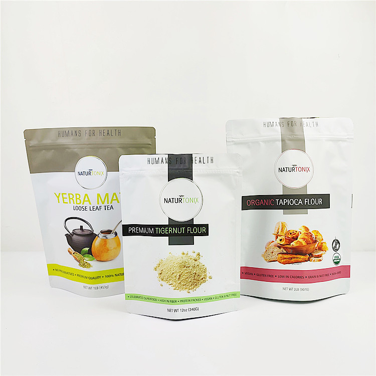 100mic CMYK প্লাস্টিক প্যাকেজিং পাউচ সিরিয়াল ISO Gravure Mylar স্ট্যান্ড আপ থলি