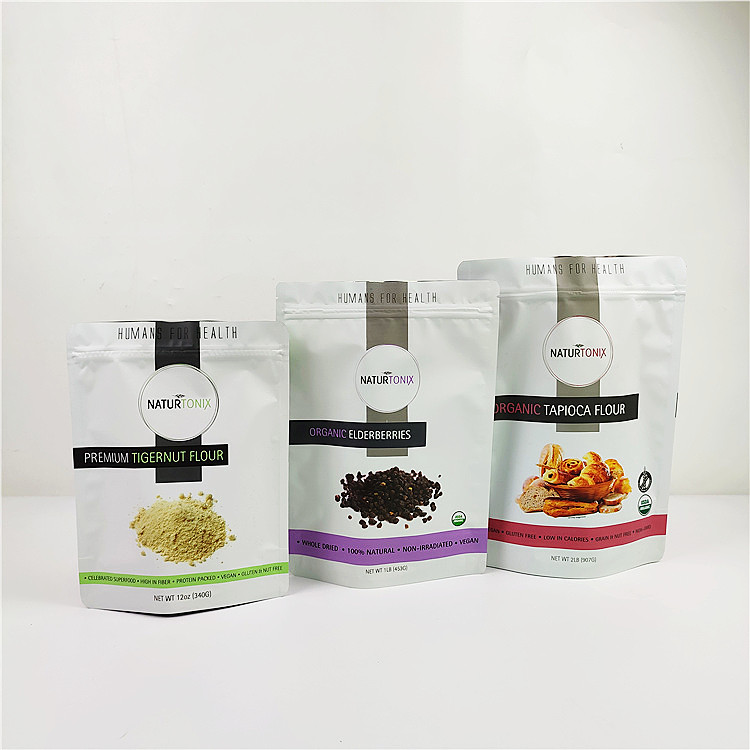 VMPET 90mic Mylar Food Packaging Bag অ্যালুমিনিয়াম ফয়েল পাউডার 0.2 মিমি বেধ