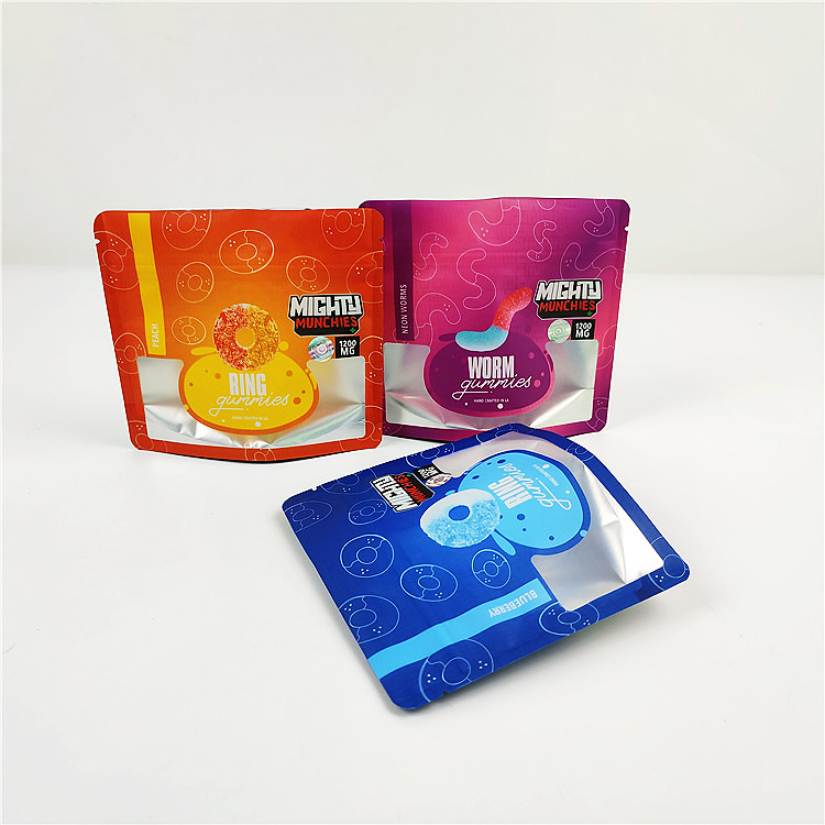 SGS 80mic CMYK ভেষজ ধূপ প্যাকেজিং 200g MOPP অ্যালুমিনিয়াম ফয়েল Mylar ব্যাগ