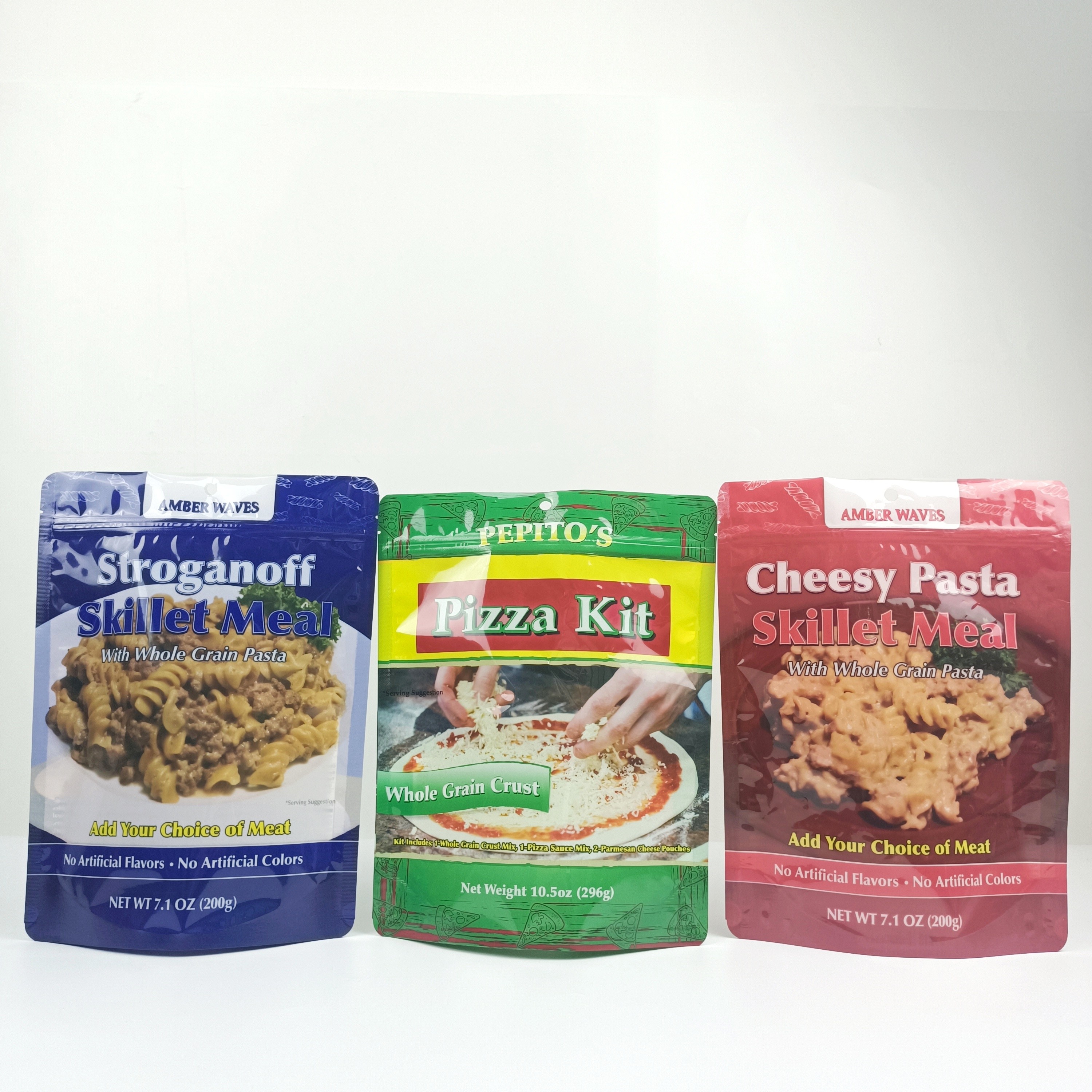 CMYK Mopp Resealable Mylar Ziplock Bags Retort Pouch Plastic Doypack Bag