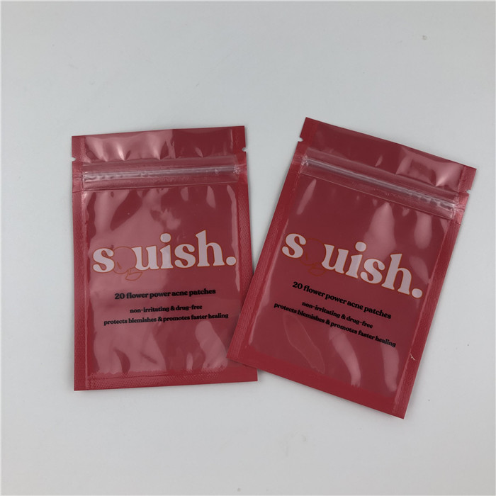 120mic MOPP Gravure Mylar Zipper Bag 0.7c Al with Clear Front Window