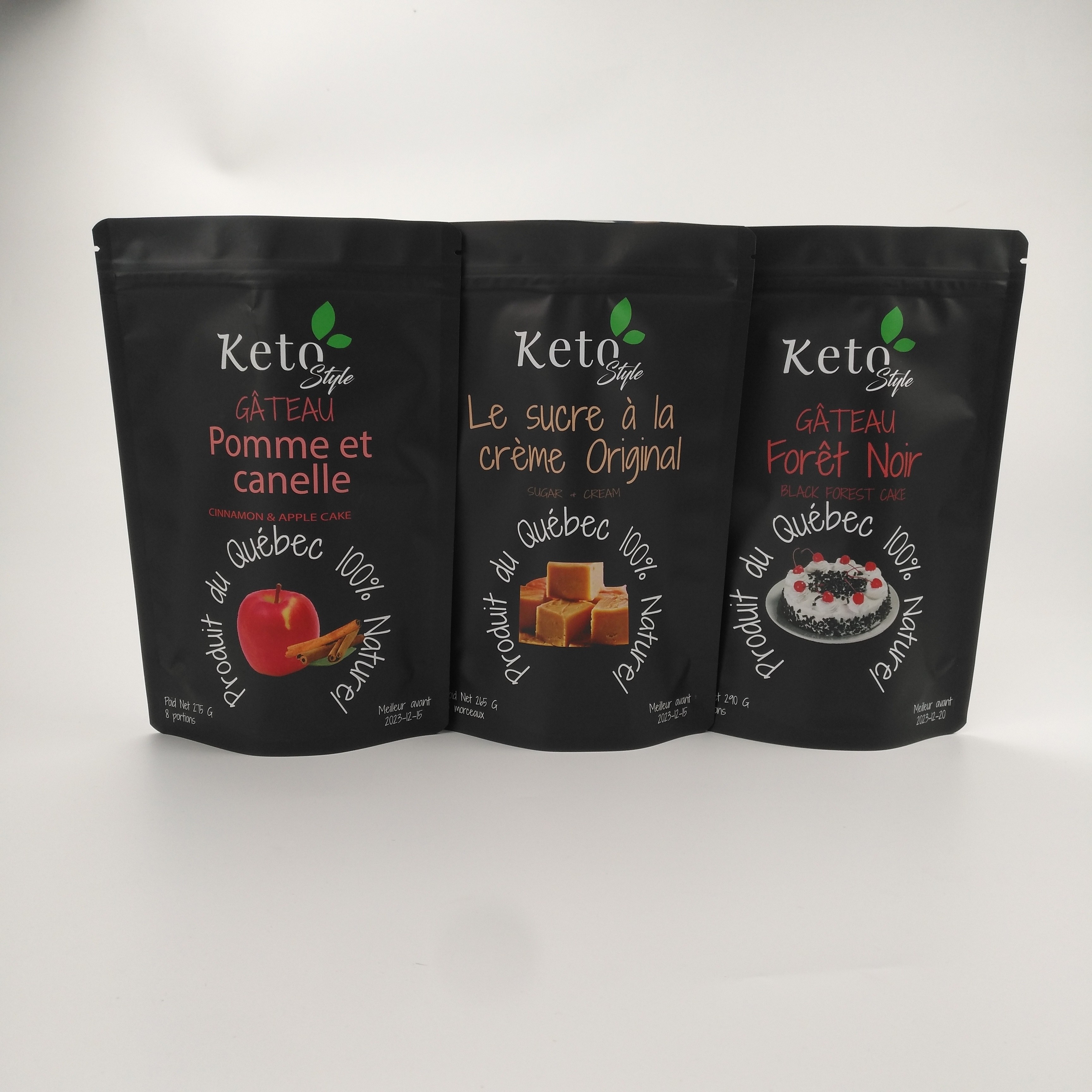 সিএমওয়াইকে ভিএমপিইটি প্লাস্টিক জিপার পাউচ সেলফ সিলিং 110 মাইক্রোন AL CPP ভোজ্য মাইলার ব্যাগ