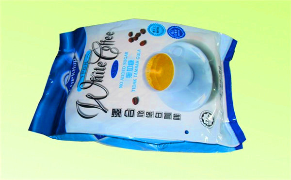 সাইড Gusset ফয়েল আপ দাঁড়ানো হোয়াইট কফি প্যাকেজিং জন্য 100 মাইক্রন pouches