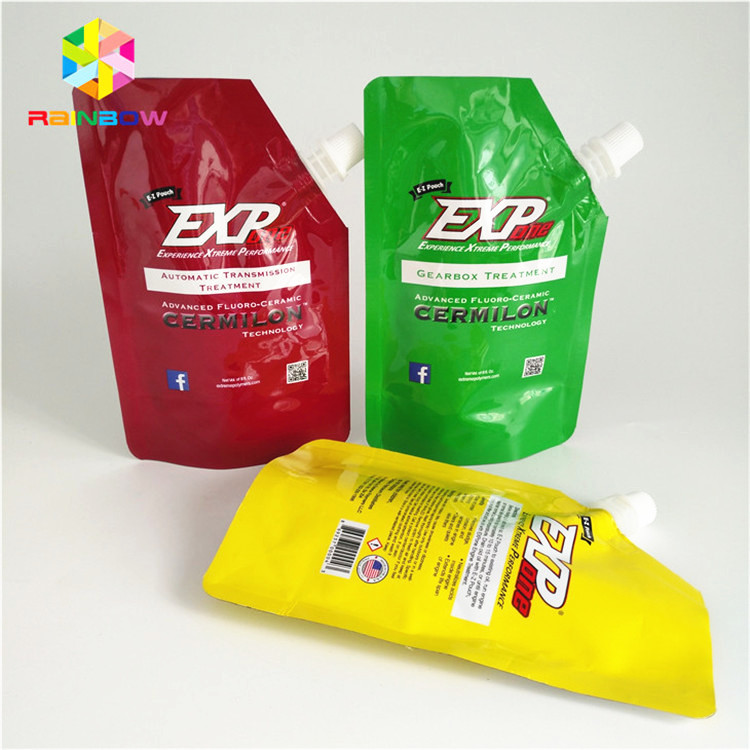 110mic ফ্ল্যাট বটম প্লাস্টিক পাউচ 1.5C Gravnre প্রিন্টিং লেমিনেটিং প্লাস্টিক পাউচ