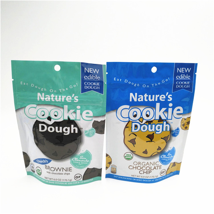 1.2C CMYK স্ন্যাক ফুড প্যাকেজিং ব্যাগ গ্রাভিউর জিপার দিয়ে রিসিলেবল