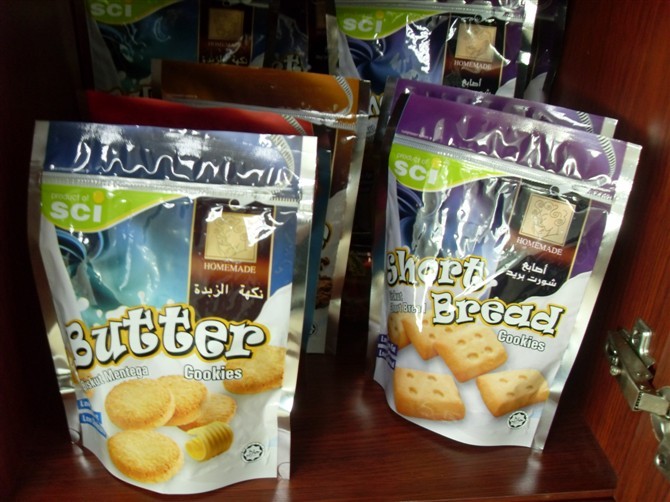 130mic পিইটি / AL / NY / PE উপরের গসেট ব্যাগ স্ট্যান্ড আপ