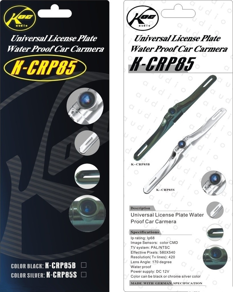 ইউরো হ্যাং হোল ফোস্কা কার্ড প্যাকেজিং লাক্সারি কার ক্যামেরা প্যাকেজের জন্য মুদ্রিত