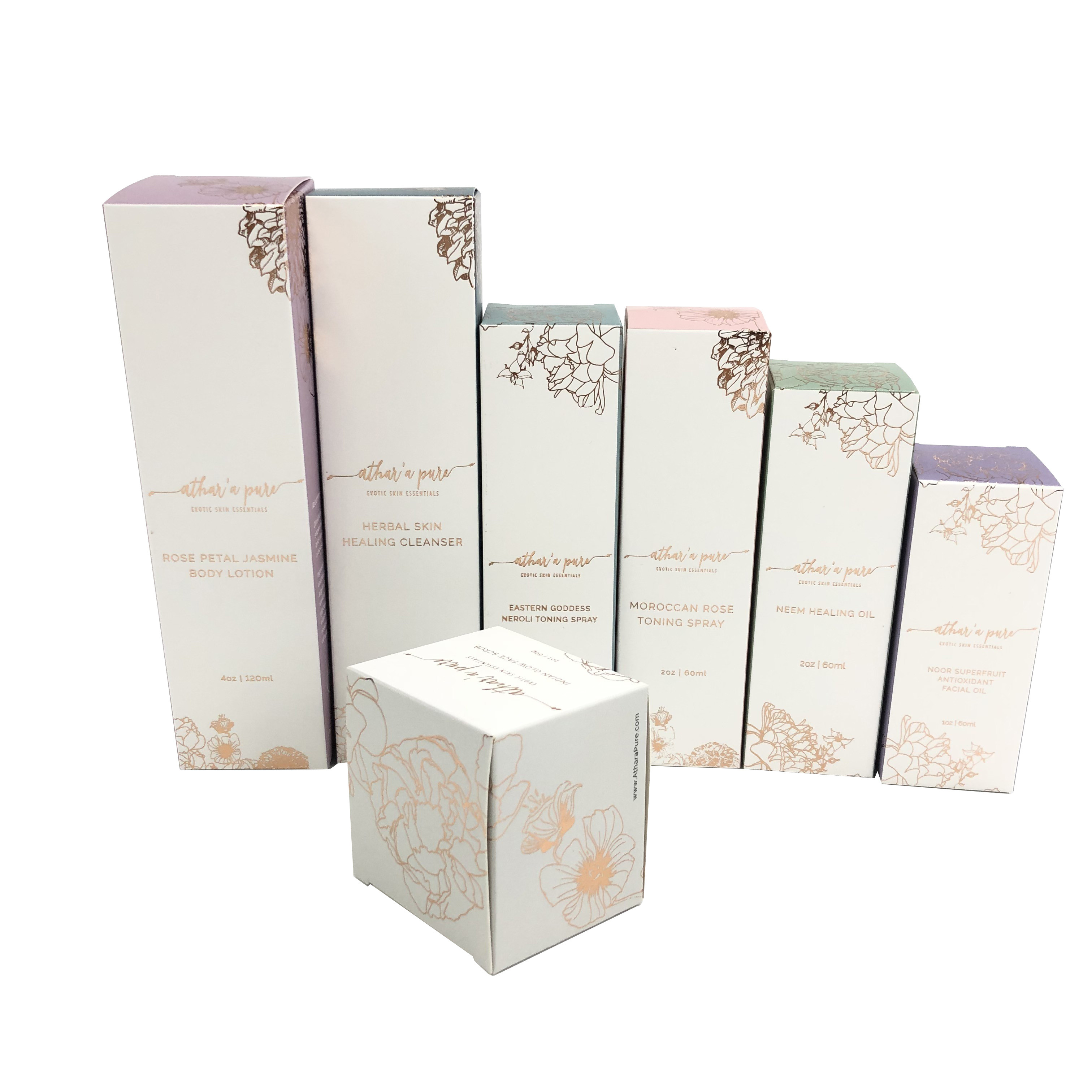 কসমেটিক প্যাকেজিং পেপার বক্স পুনর্ব্যবহৃত রঙ মুদ্রণ লোগো স্বর্ণ ফয়েল স্ট্যাম্পিং সহ কাস্টম আইল্যাশ প্যাকেজিং বক্স