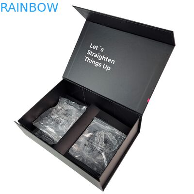 দাঁতের অ্যালাইনারের জন্য কাস্টমাইজড প্যাকেজিং বক্স, চুম্বকীয় বন্ধনী সহ, ৩৫০ গ্রাম পুরুত্ব এবং ডেন্টাল অ্যালাইনারের জন্য ডিজাইন কাস্টমাইজ করার সুবিধা